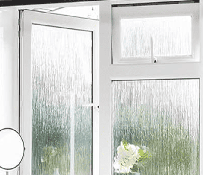 Rain Tempered Glass/Rain Shower Door Glass